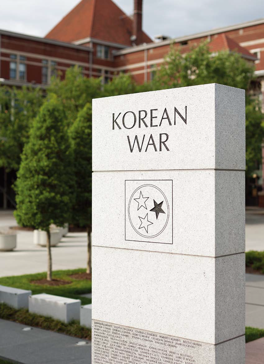 이스트테네시 한국전 참전비 첫번째 이미지
