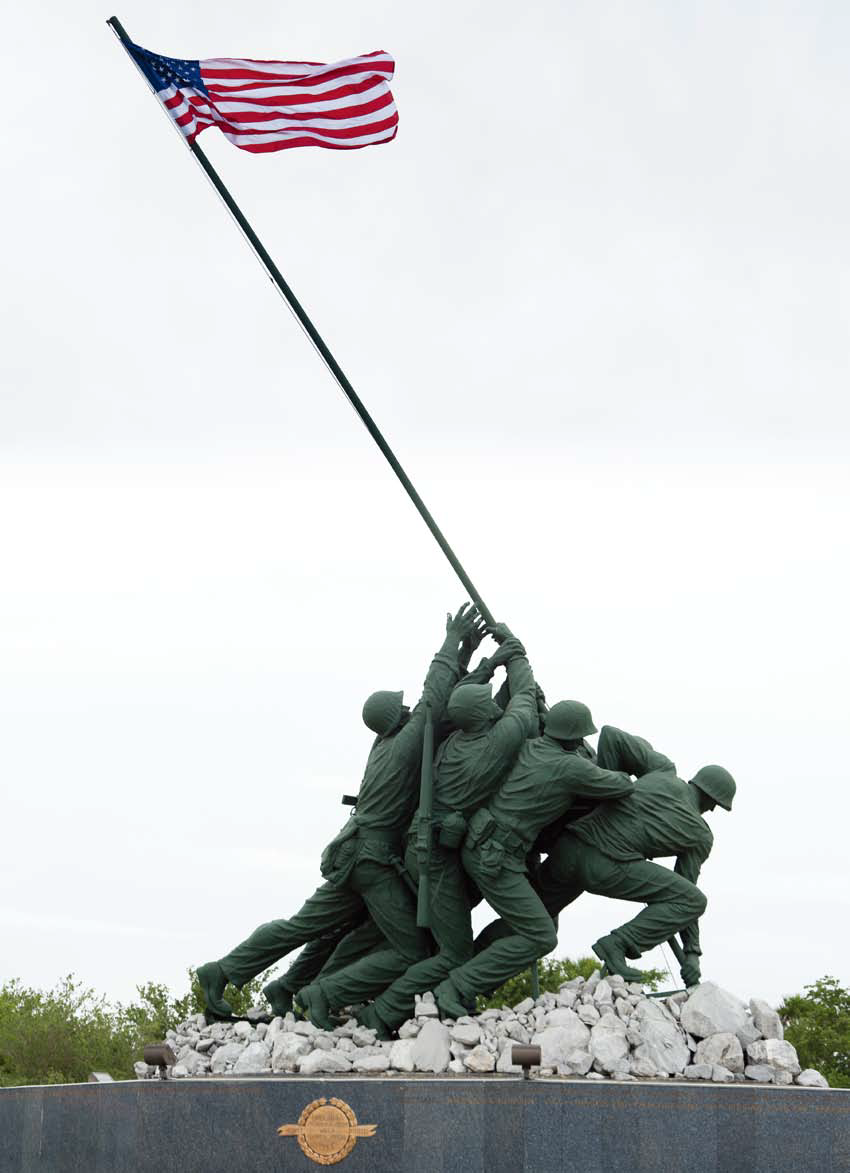 이오지마 한국전 참전비 첫번째 이미지