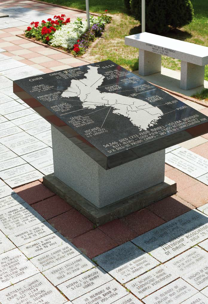 메인 한국전 참전비 세번째 이미지