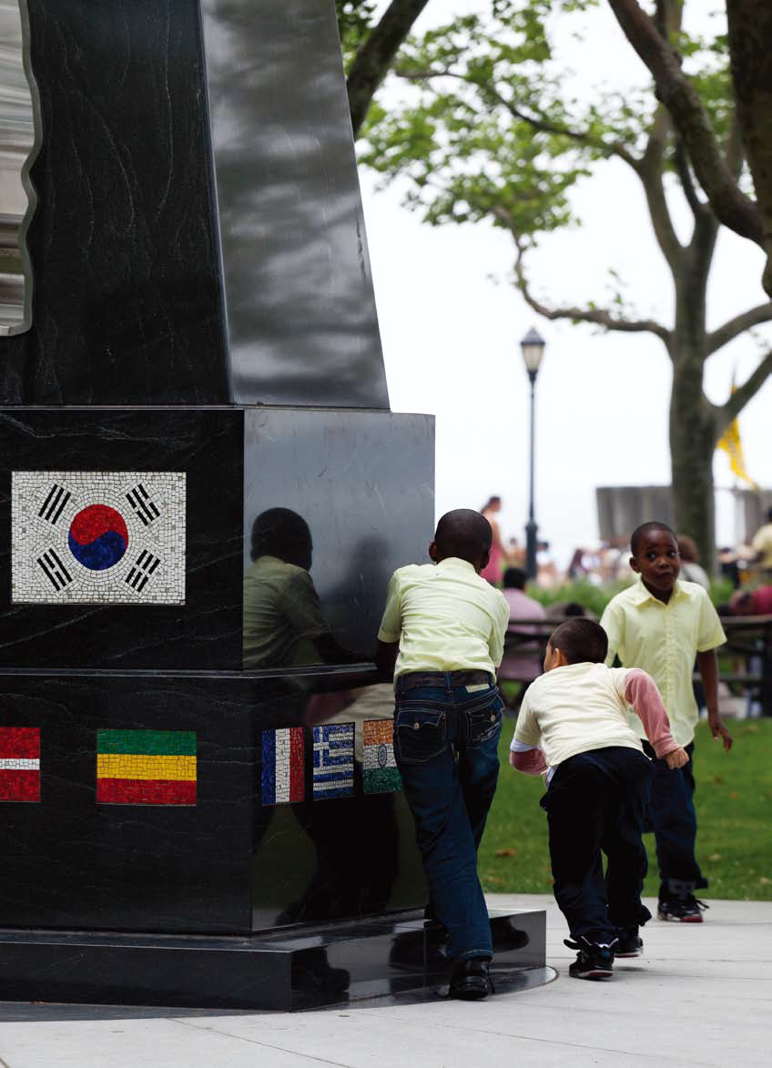 뉴욕 한국전 참전비 네번째 이미지