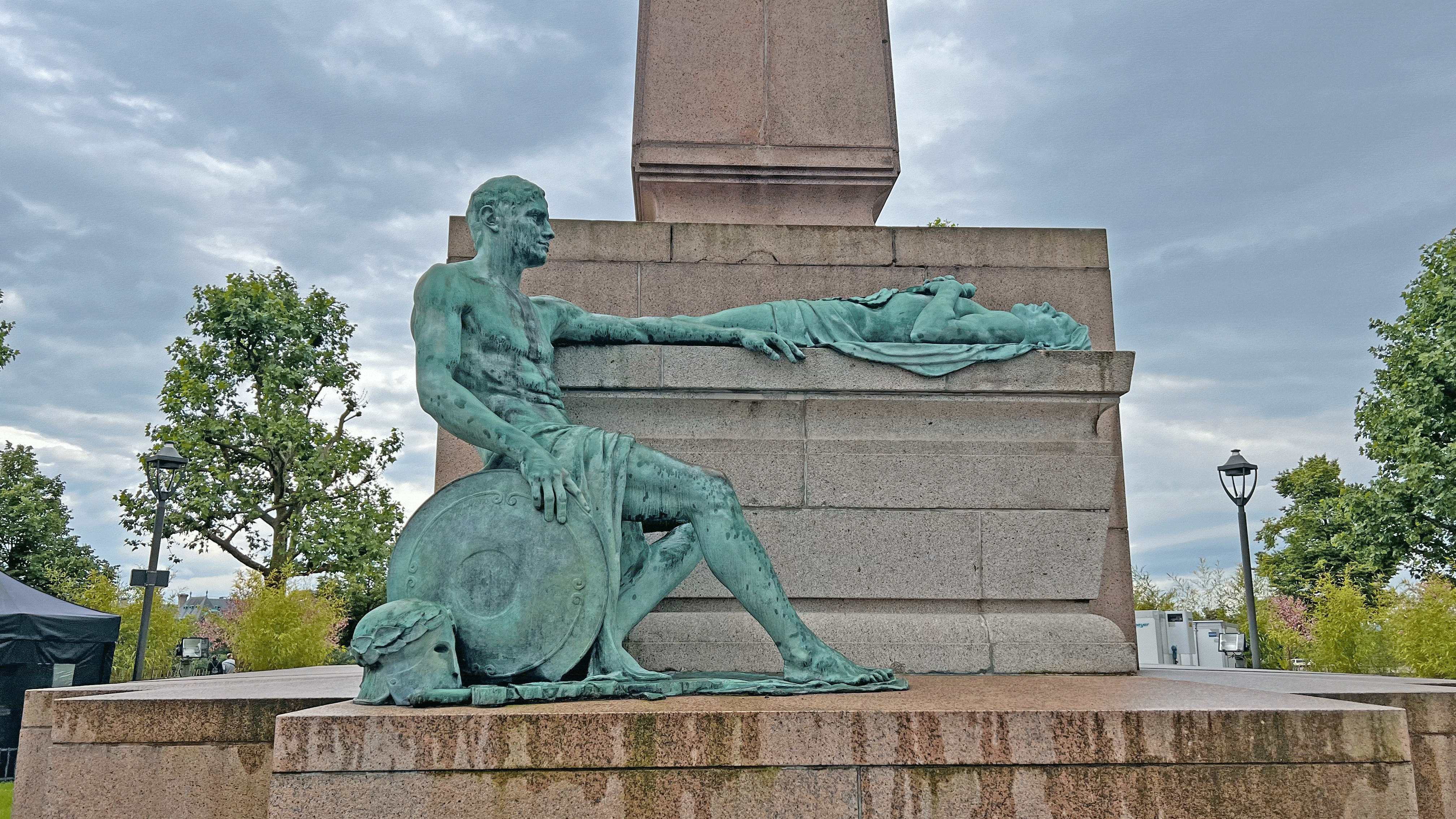 룩셈부르크 한국전 참전 기념탑 (Monument of Remembrance) 방문 첫번째 이미지