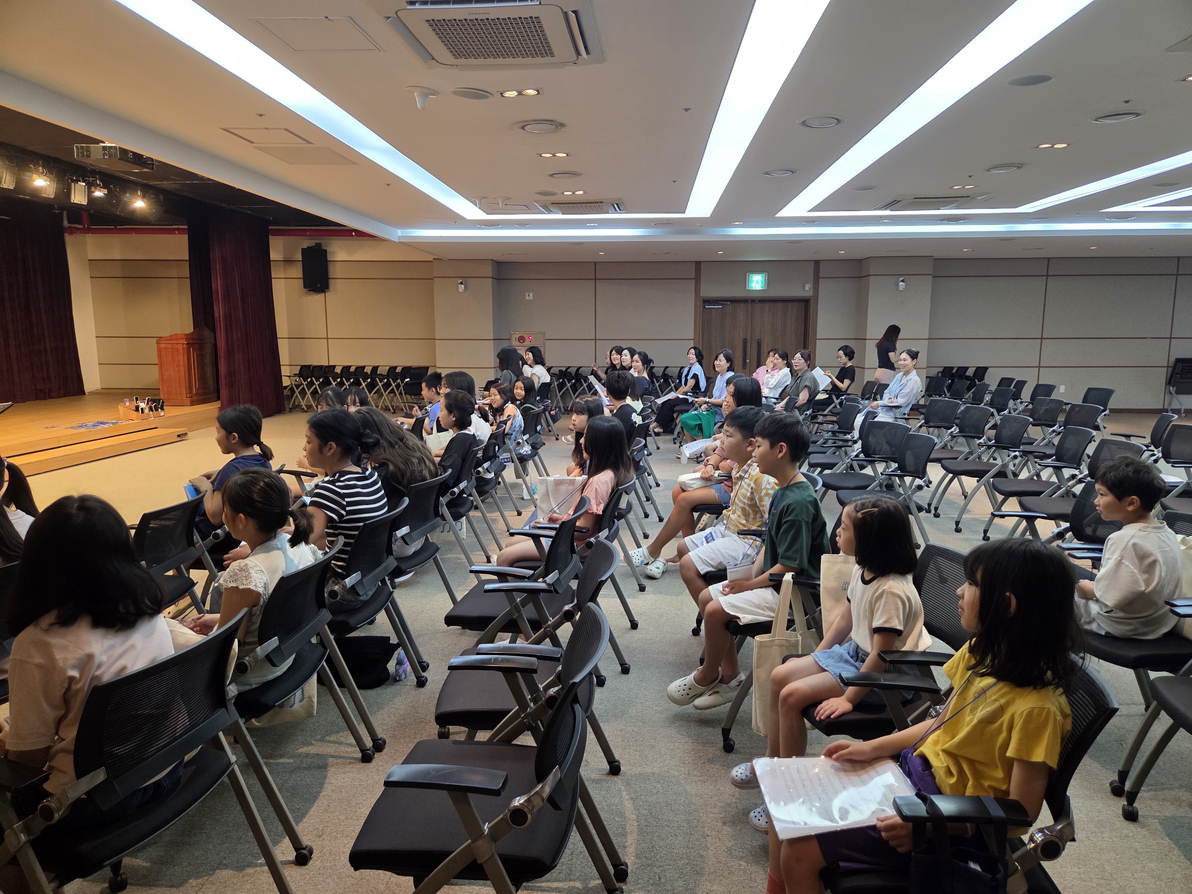 [유엔평화기념관소년소녀합창단] 제28차 정기연습(2025.8.9.) 첫번째 이미지