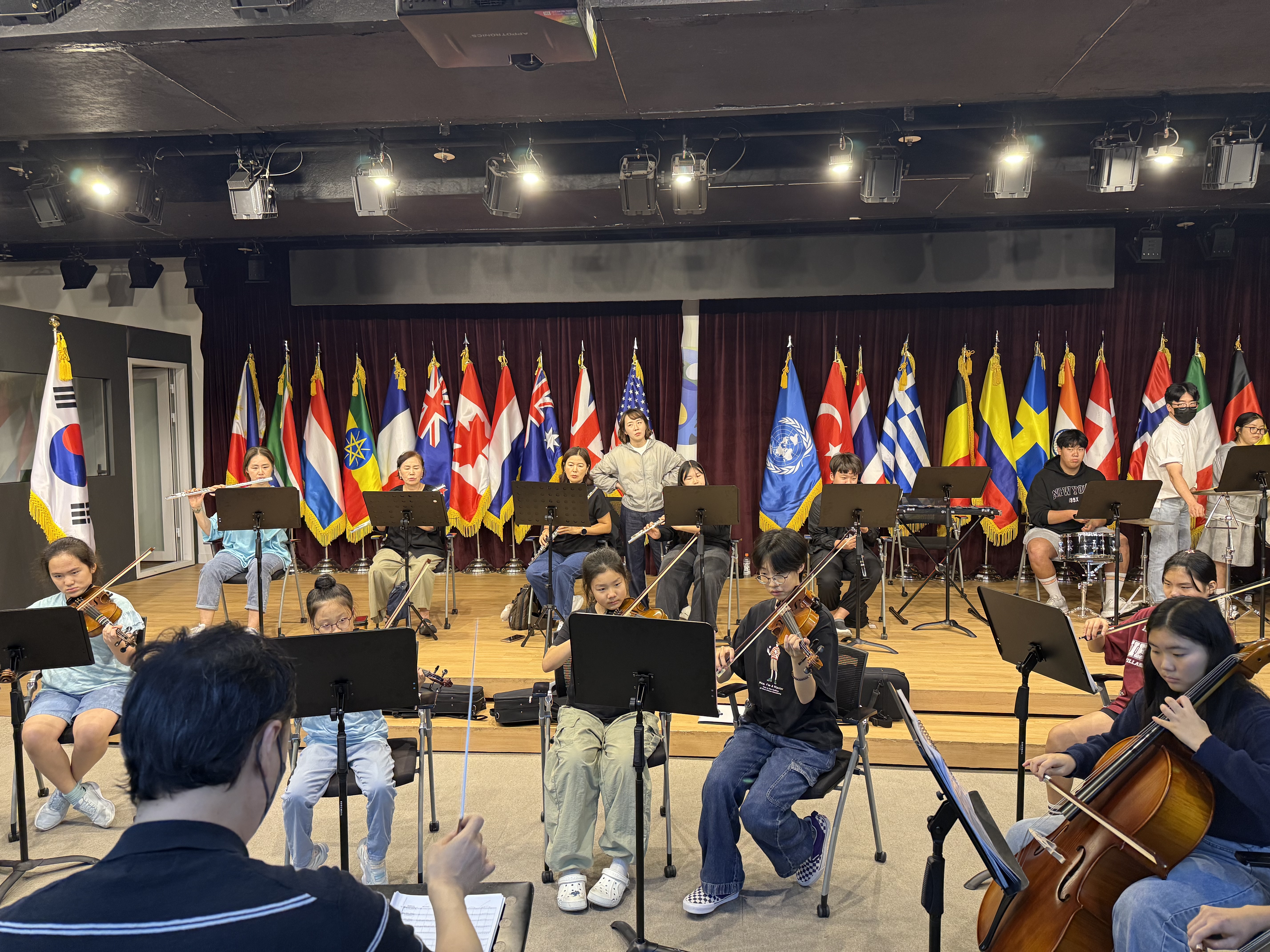 [유엔평화오케스트라] 제33차 정기연습(2025.9.21.) 첫번째 이미지