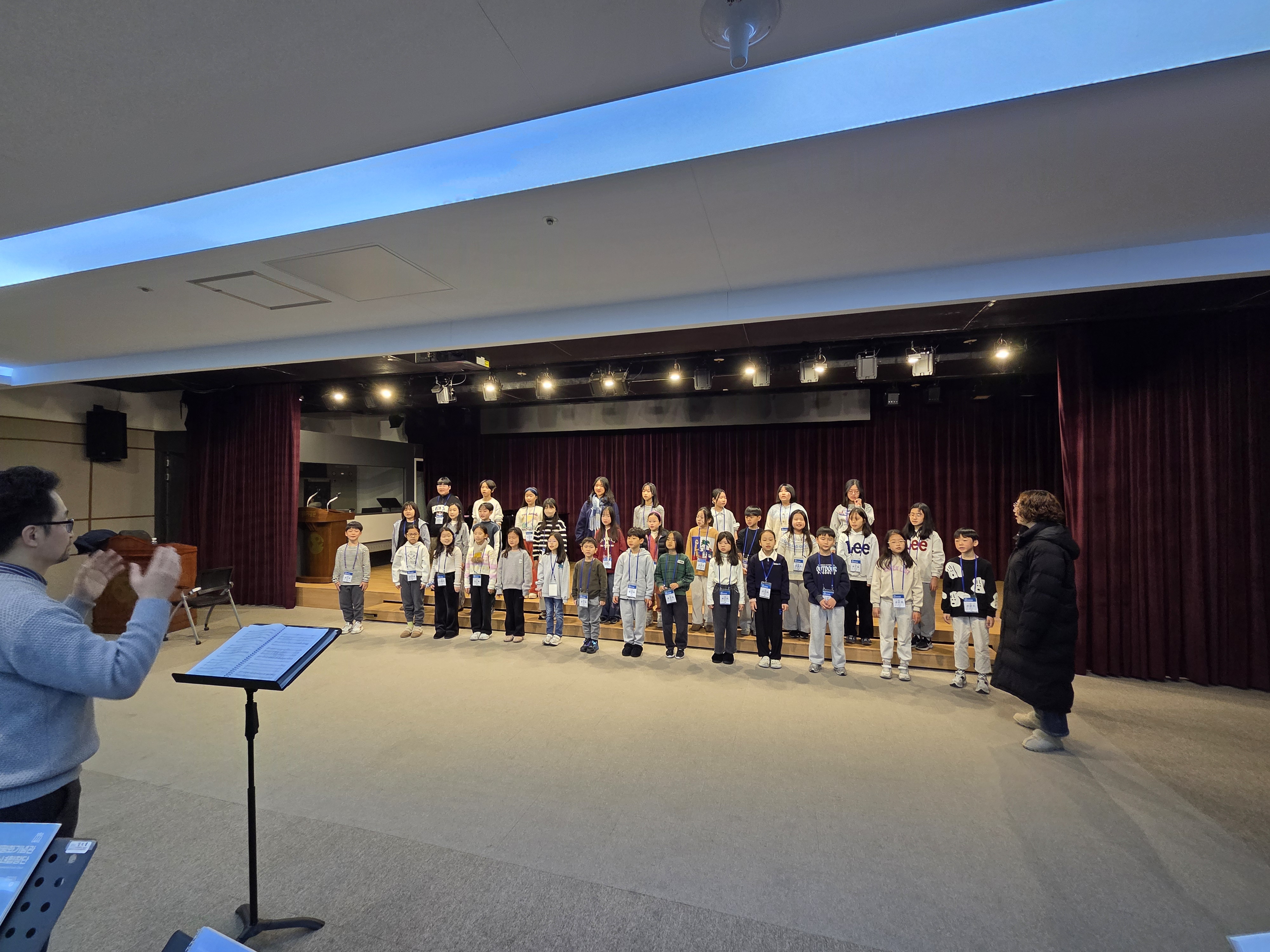 [유엔평화기념관소년소녀합창단] 제1차 정기연습(2026.1.3.) 첫번째 이미지