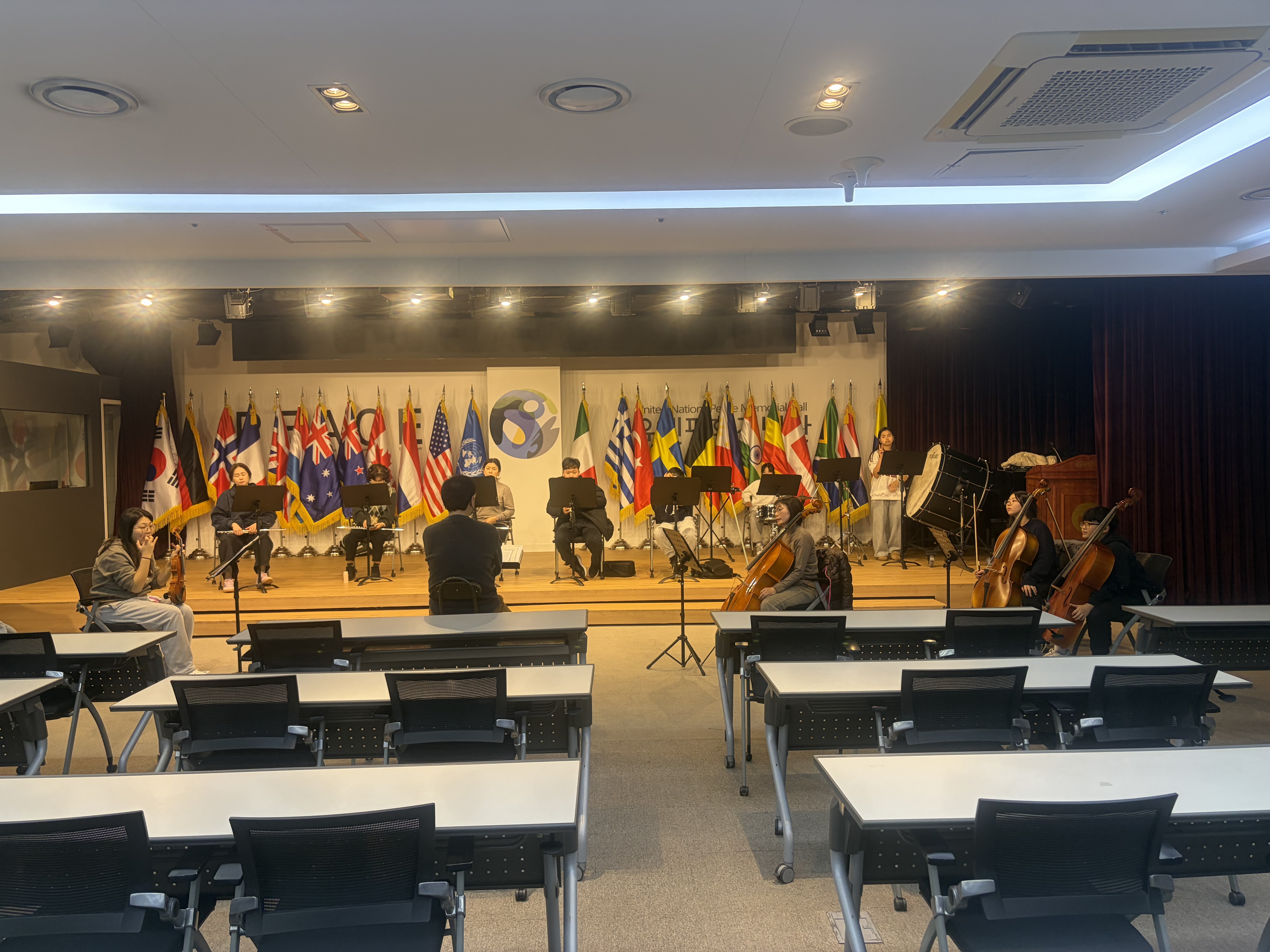 [유엔평화오케스트라] 제6차 정기연습(2026.2.15.) 첫번째 이미지